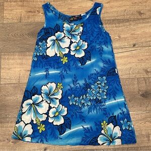 ROUNDY BAY Women’s Shift Dress Size L Hawaiian Resort Swim Cover Up Vacation